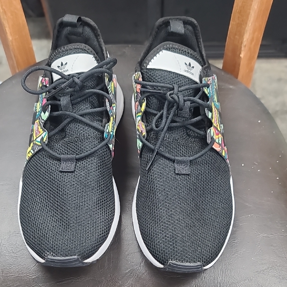 Adidas Originals  X_PLR J Running Shoe, Black/Multi